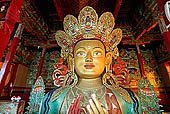 Ladakh - Tikse gompa, Maitreya Buddha